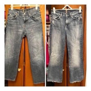 7 For All Man Kind Jeans Size 29 and 31 EUC MOVING EVERYTHING MUST GO!
